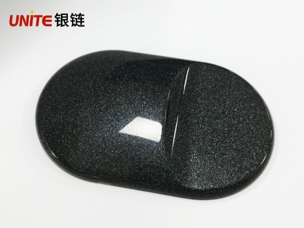 銀鏈暗夜灰色ABS免噴涂材料美學塑料