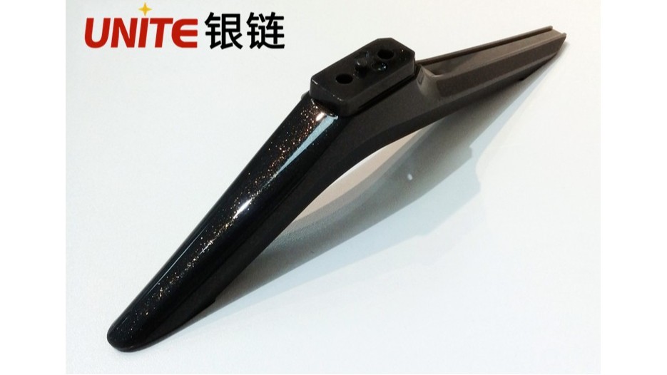 烤漆黑色ABS免噴涂塑料在電視機(jī)底架的應(yīng)用案例