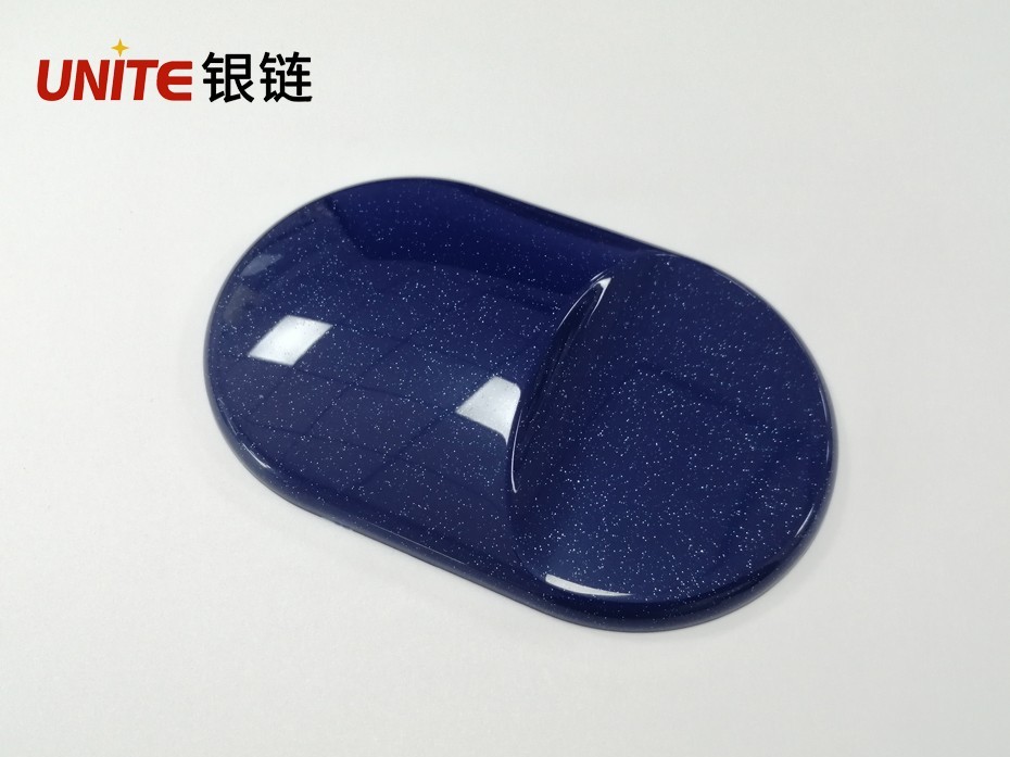 銀鏈寶石藍色ABS免噴涂塑料